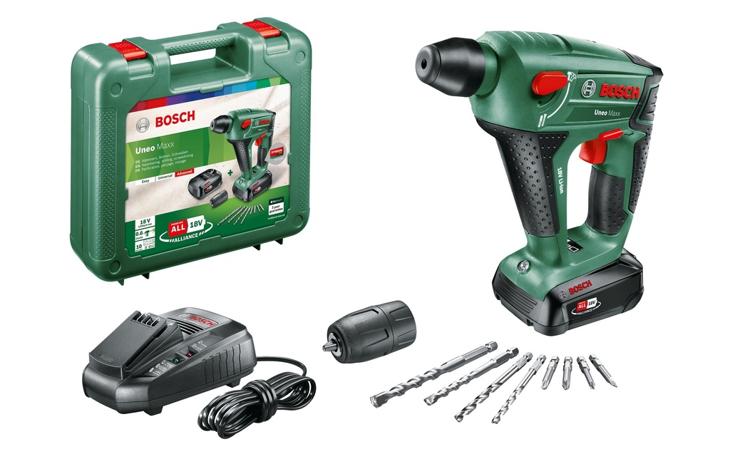 Bosch Marteau perforateur Uneo Maxx Kit 1x 2.5 Ah