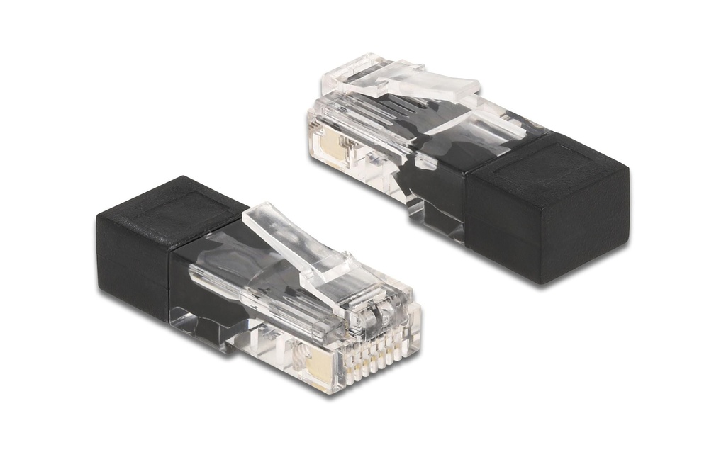 Delock RJ45 mâle avec résistance de terminaison