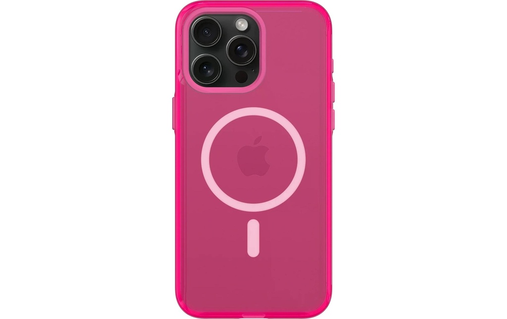 Rhinoshield Coque arrière JellyTint MagSafe iPhone 15 Pro Max Fancy Pink