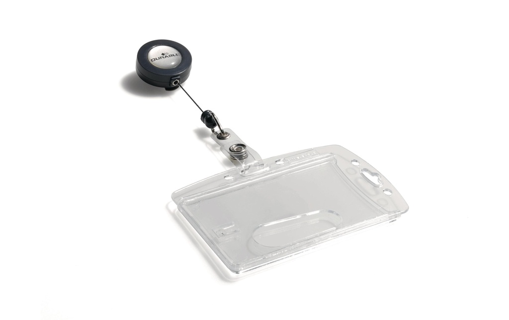 DURABLE Box dur p.carte d'entrep.54x85 (10 pces)