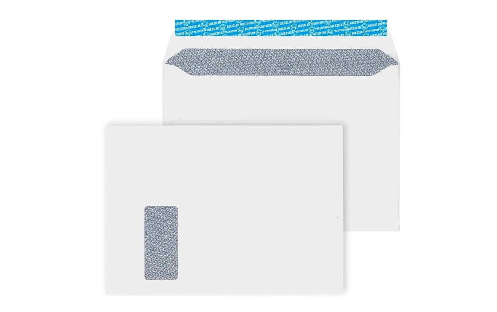 Goessler Enveloppe G-Line C4 avec fenêtre à gauche, 250 pièces