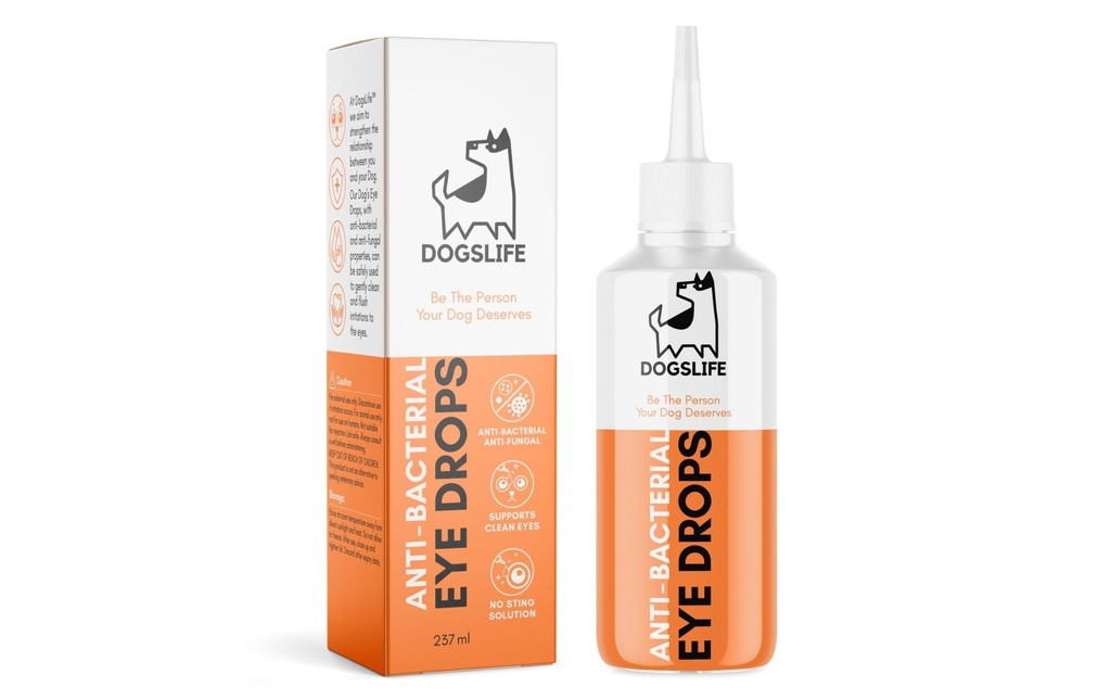 DogsLife Nettoyant pour les yeux Gouttes pour les yeux 237 ml