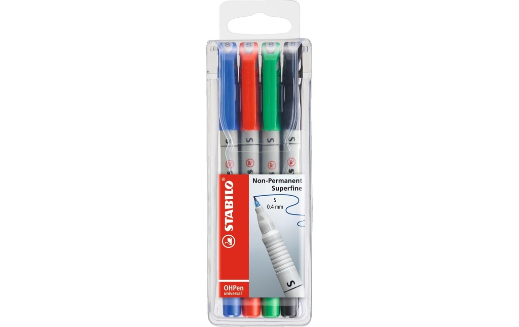 STABILO OHPen 851 étui (4 pces)