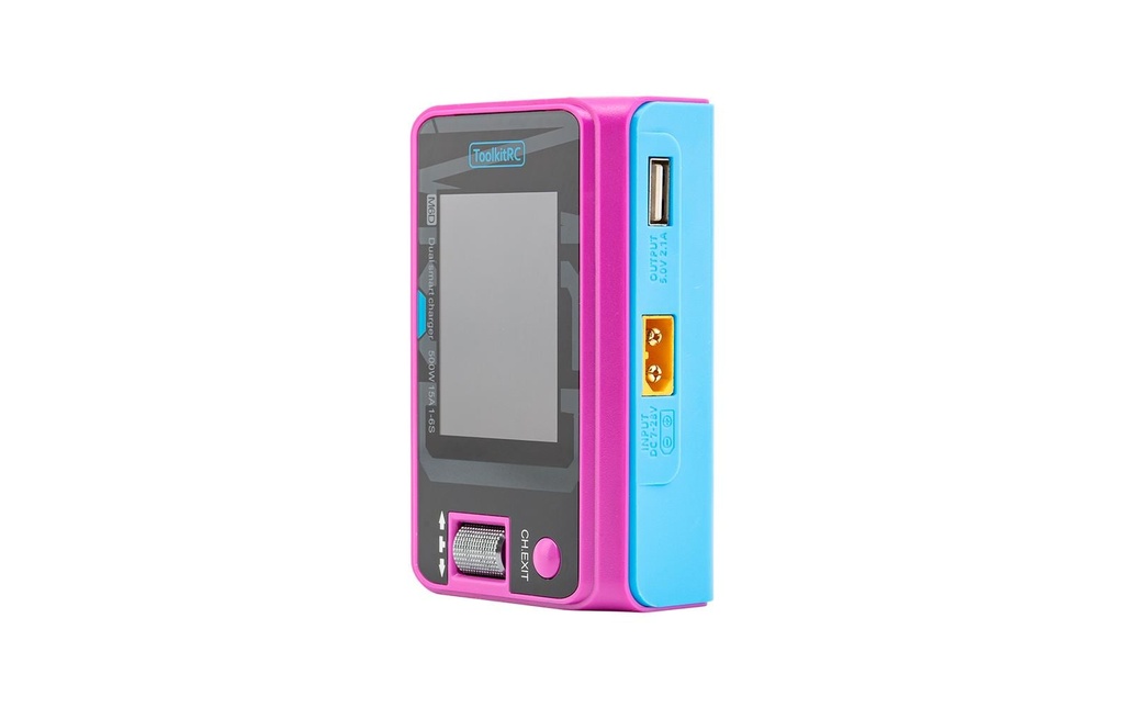 ToolkitRC Chargeur double M6D Rose hawaïen, 1-6S, 500W
