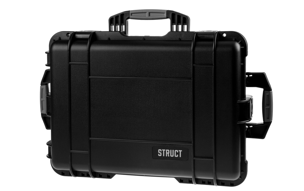 STRUCT Mallette de protection avec doublure en mousse, 42.9 l, Noir