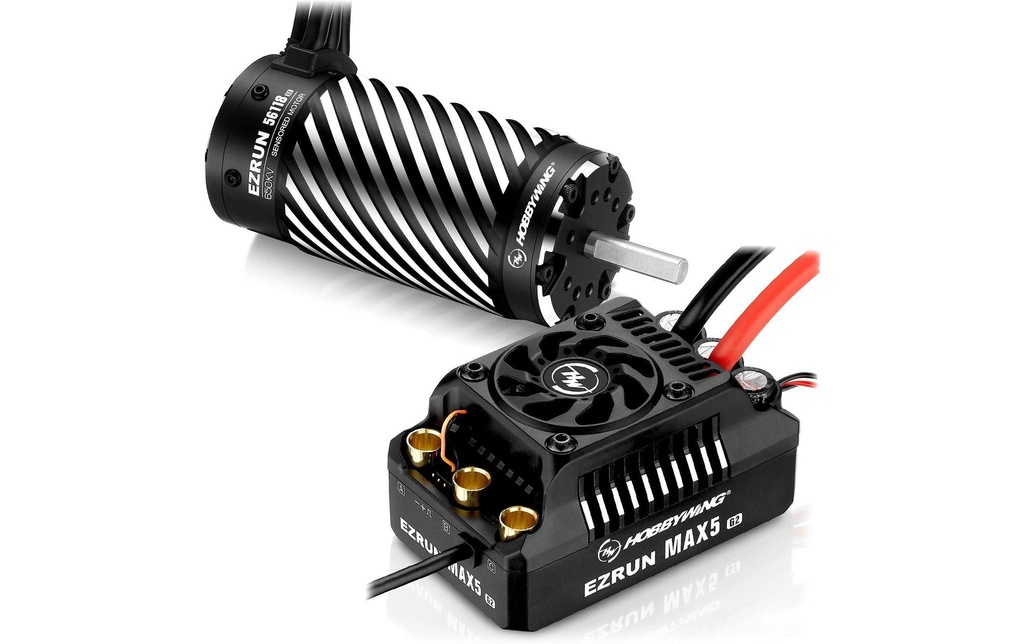 Hobbywing Kits d’entraînement sans brosse Ezrun MAX5 HV Combo 650kV