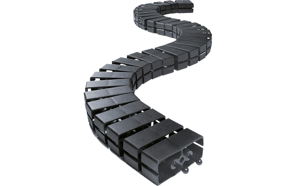 Bachmann Serpentin de câbles CUBE RAL9005