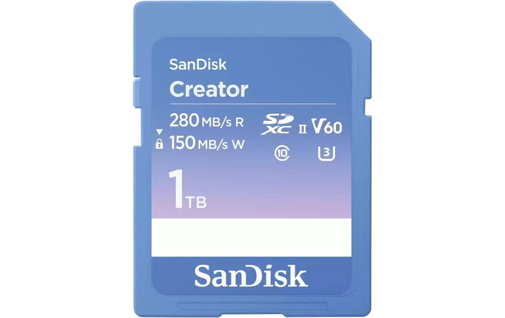 SanDisk Carte SDXC Creator UHS-II 1000 GB