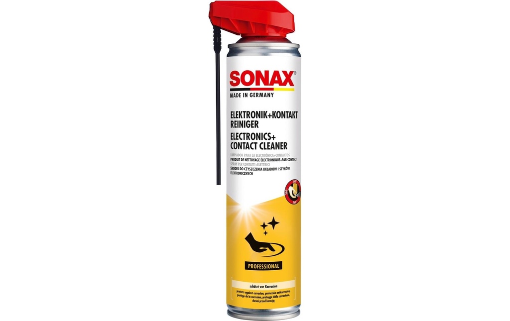 Sonax PROFESSIONAL Nettoyant pour contacts électroniques EasySpray, 400 ml