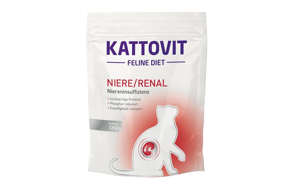 Kattovit Nourriture humide Rein/Renal, 1.25 kg