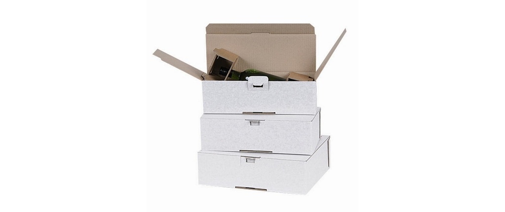 Brieger Carton d’expédition VinoPac 33.2 x 28.5 x 9.3 cm