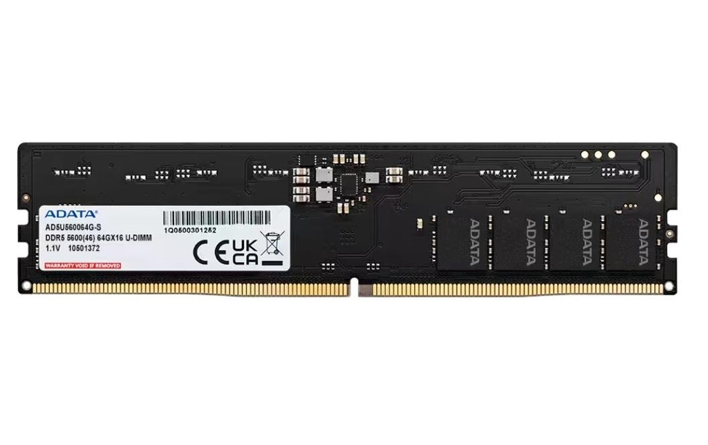 ADATA DDR5-RAM AD5U560064G-S 5600 MHz 1x 64 GB