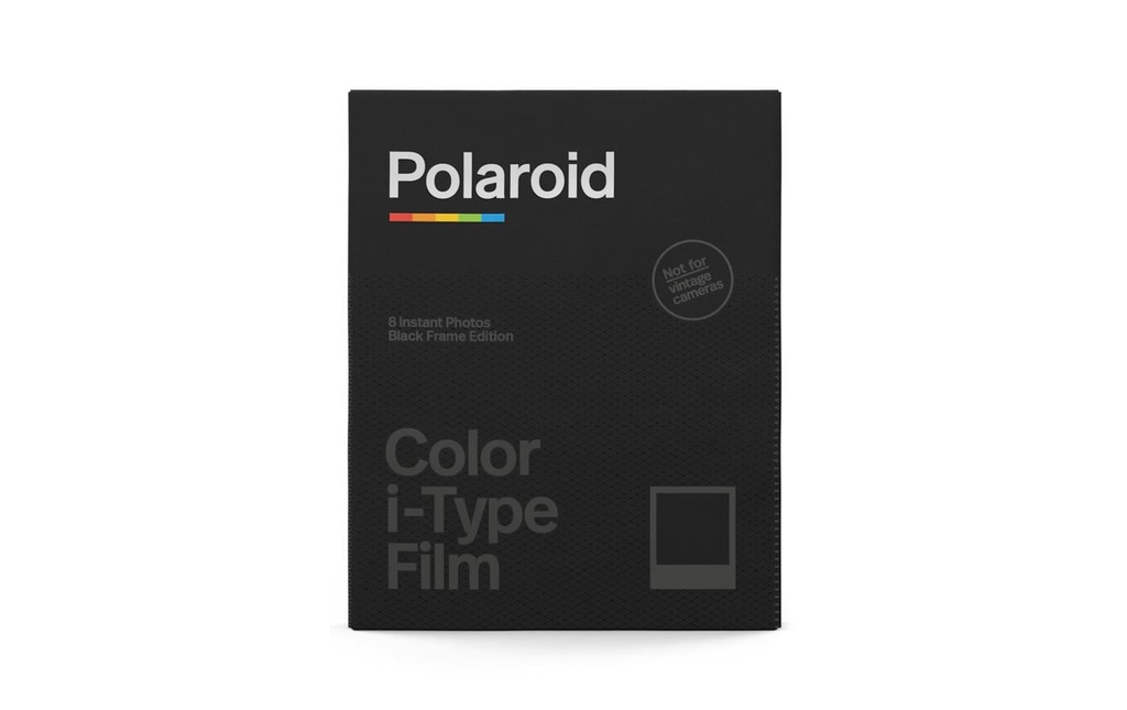 Polaroid Color i-Type Film – Black Frame Edition