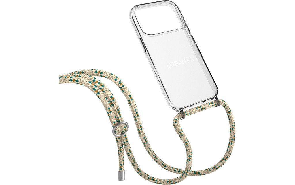 Urbany's Necklace Case FAR AWAY iPhone 17 Pro Bague en argent