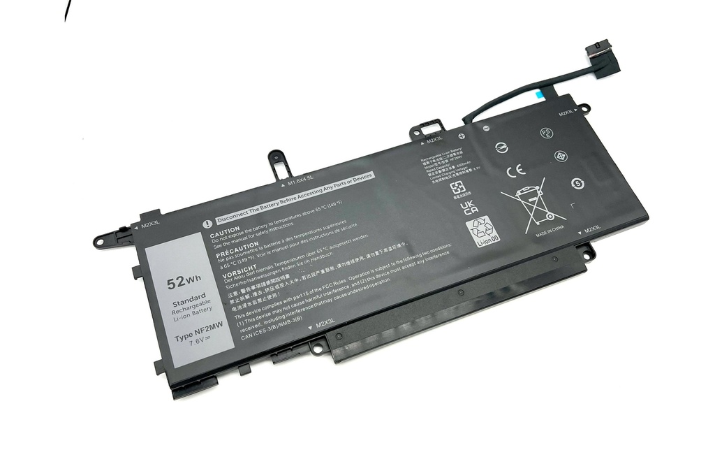 Vistaport Batterie pour DELL Latitude 7400 2in1/9410 2in1
