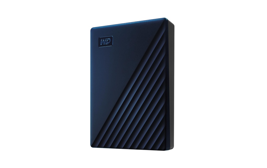 Western Digital Disque dur externe My Passport for Mac 4 TB, Bleu