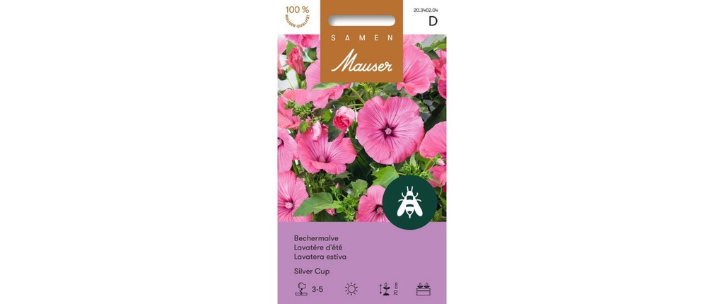 Samen Mauser Semence Coupe d'argent à la mauve