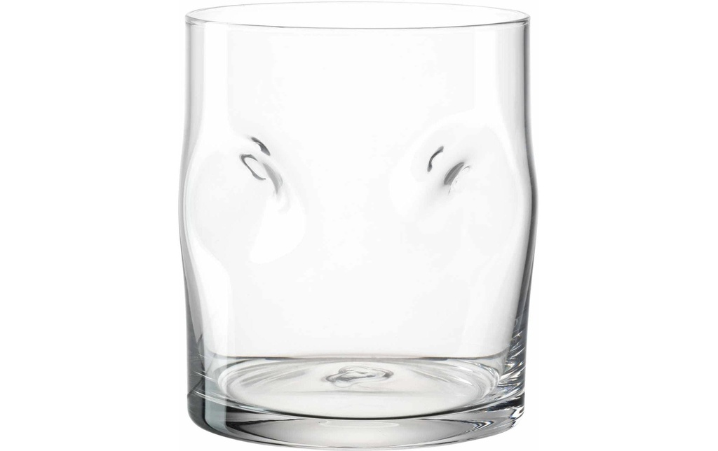 LEONARDO Verre Vesuvio 300 ml, 4 pièces, Transparent