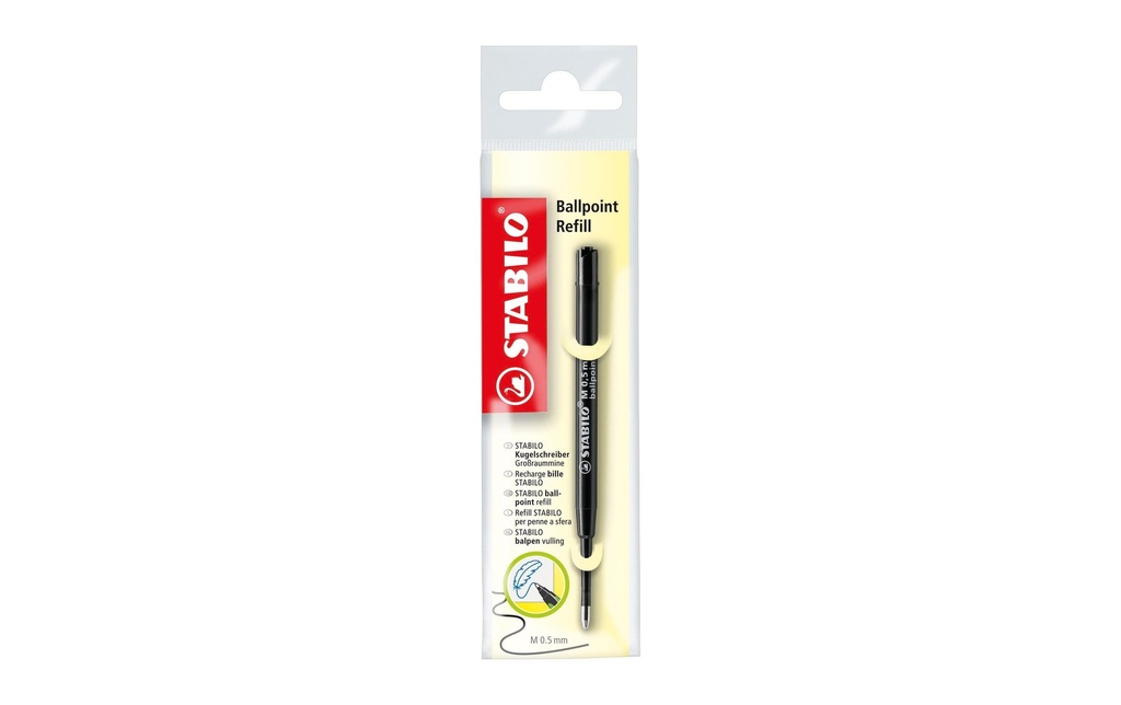 STABILO Mine stylo bille noir