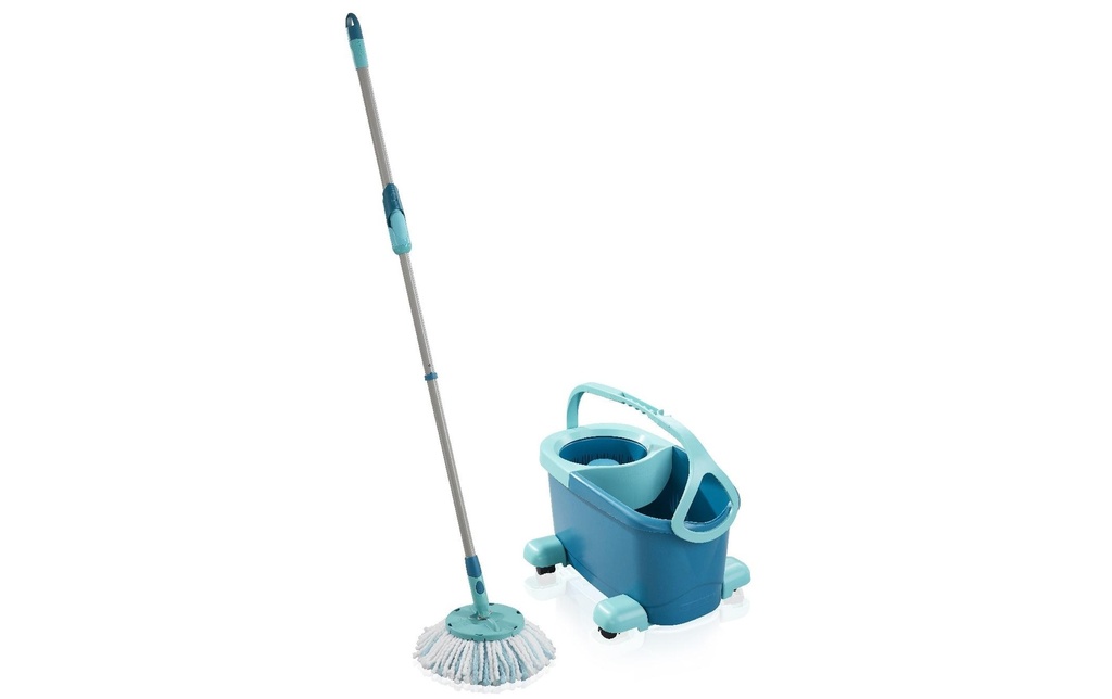 Leifheit Balai à laver Clean Twist Disc Mop avec chariot