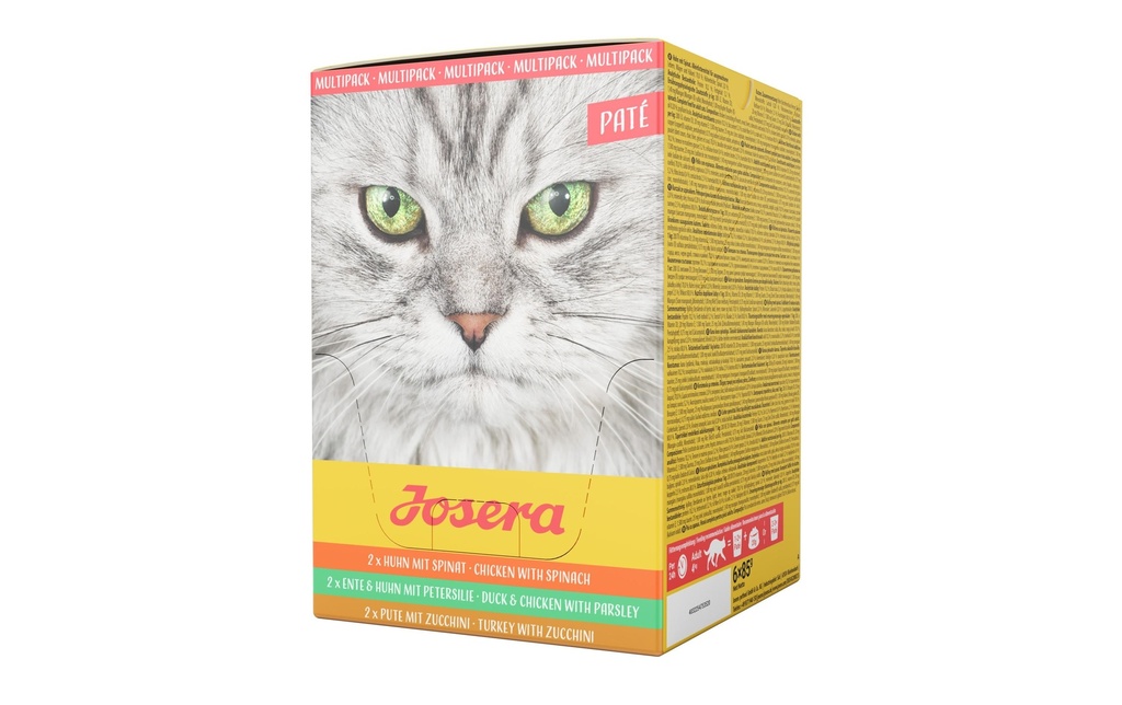 Josera Alimentation humide Multipack de paté, 6 x 85 g