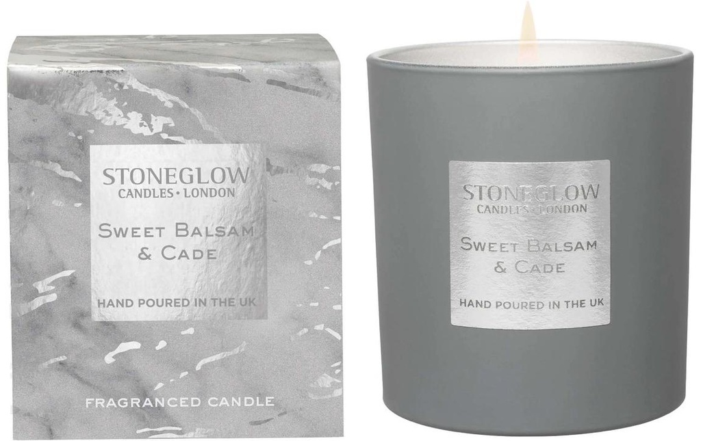 Stoneglow Bougie parfumée Sweet Balsam & Cade 220 g