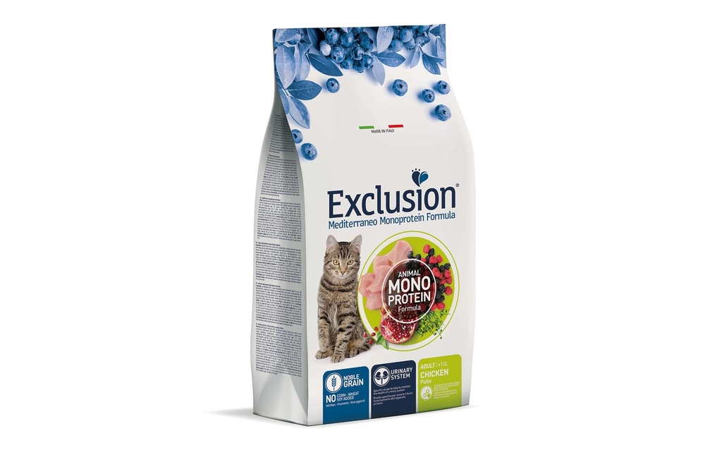 Exclusion Alimentation sèche Poulet adulte, 1.5 kg
