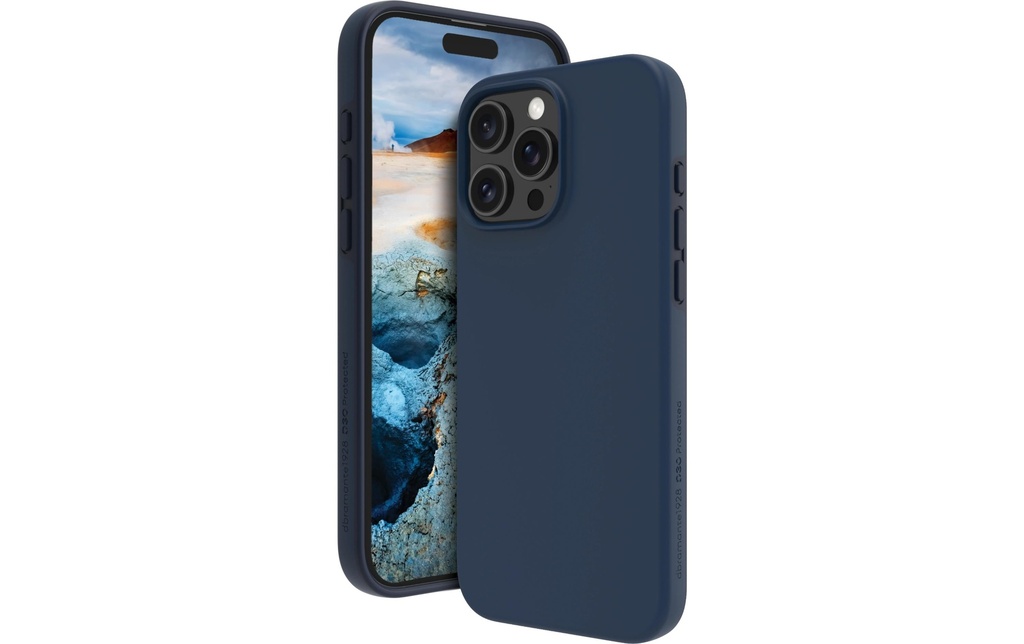 dbramante1928 Coque arrière Iceland Ultra D3O iPhone 16 Pro Bleu
