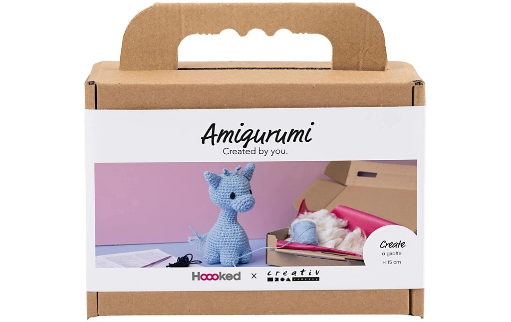 Creativ Company Kits de bricolage Amigurumi, girafe