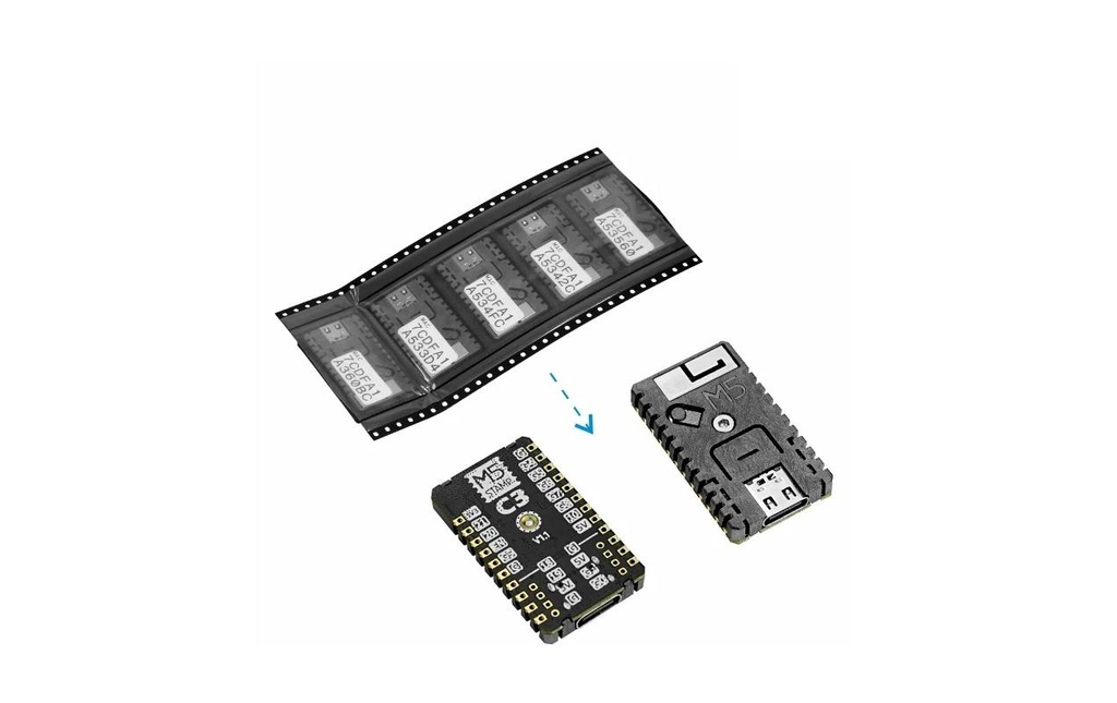 M5Stack Carte de développement M5Stamp C3 Mate , 5 pièces