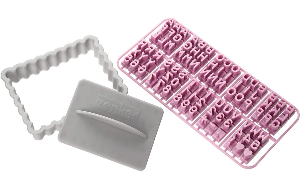 Zenker Emporte-pièce pour biscuits Lettres