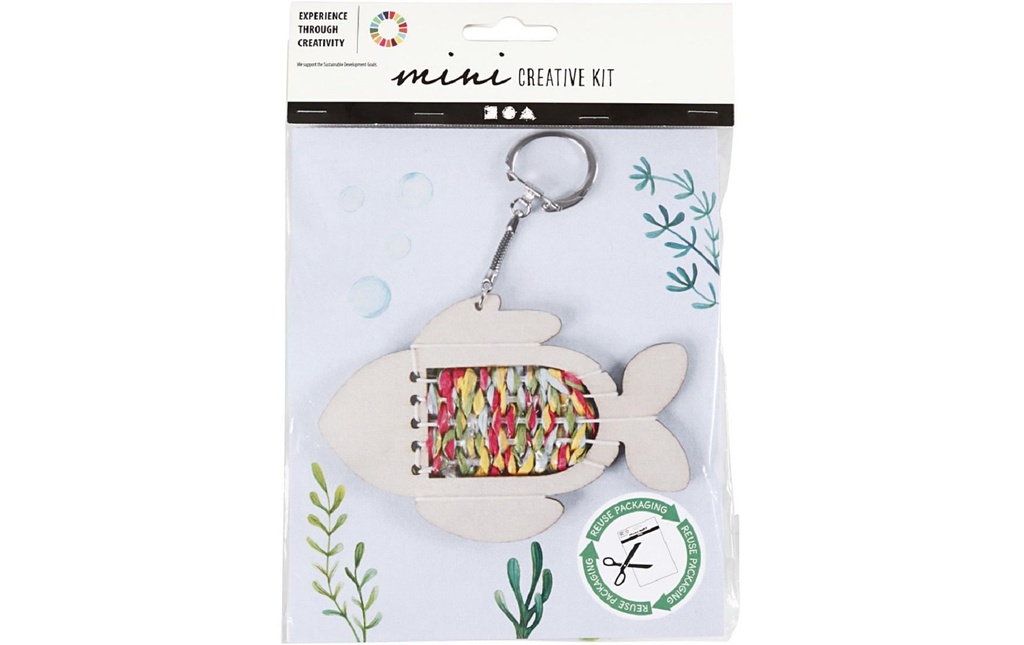 Creativ Company Kits de bricolage Mini-poisson 3 parties