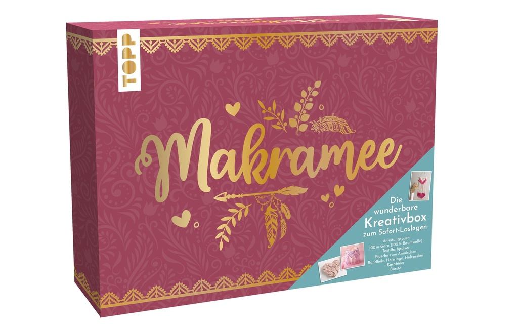 Frechverlag Kits de bricolage Coffret créatif en macramé