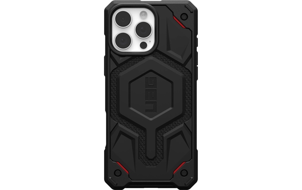 UAG Coque arrière Monarch Pro iPhone 16 Pro Max Kevlar Black