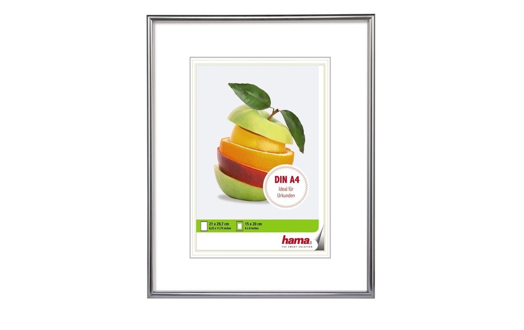 Hama Cadre photo Sevilla 21 x 29.7 cm, argent mat