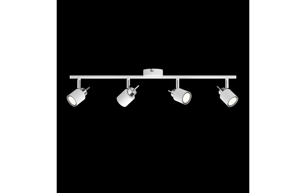 Philips Spot encastré Meranti 4 x 35W GU10 Blanc, sans ampoule