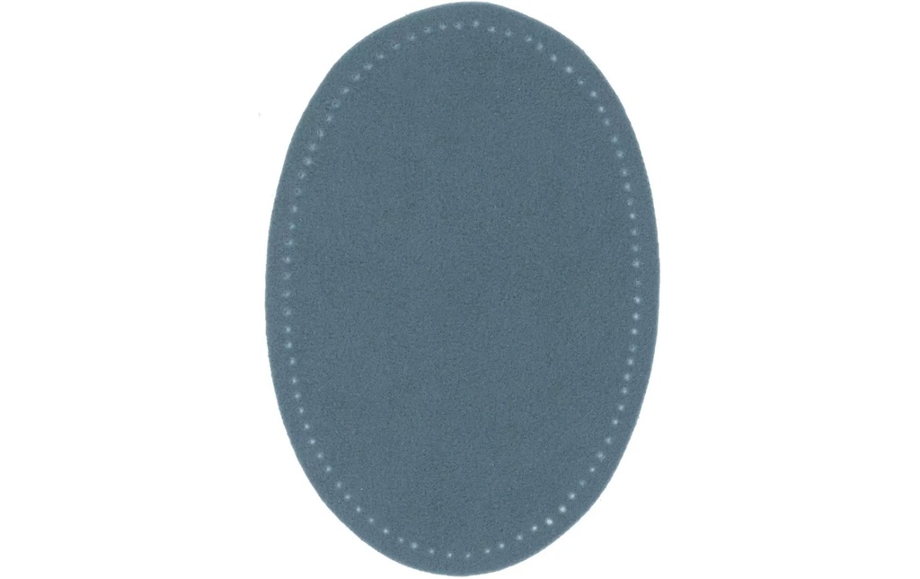 Prym Raccommodages 9,5 x 14.5 cm Imitation cuir, bleu jean, 2 Pièce/s