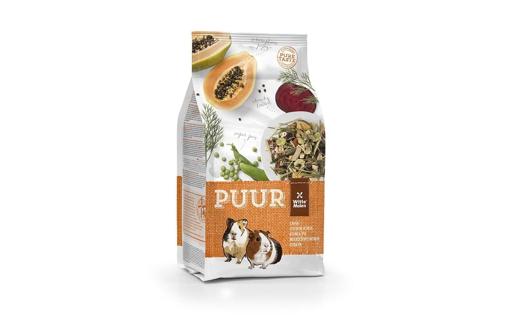 Witte Molen Nourriture de base Puur Muesli gourmet pour cochons d'Inde, 700 g
