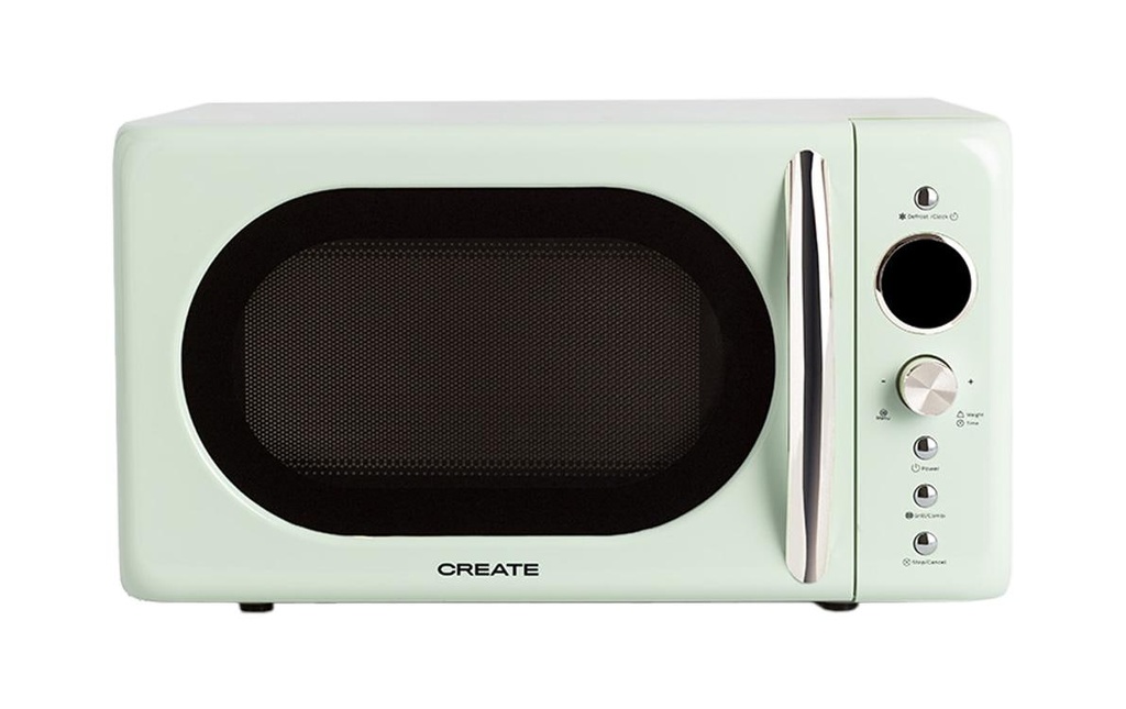 Create Four à micro-ondes Retro Vert