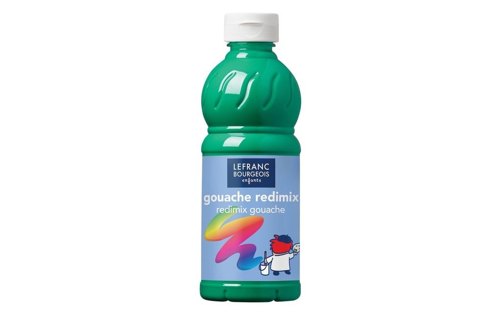 LEFRANC Peintures tempera Redimix 500 ml, Vert vif