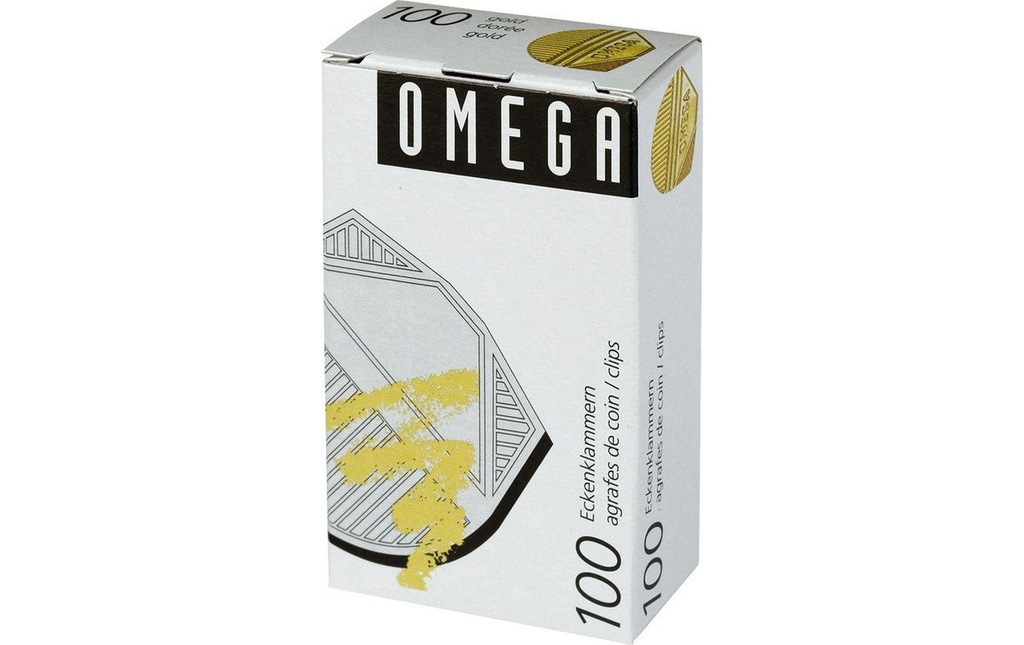 OMEGA Coins métalliques or (100 pces)