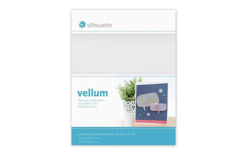 Silhouette Papier de bricolage Parchemin Transparent