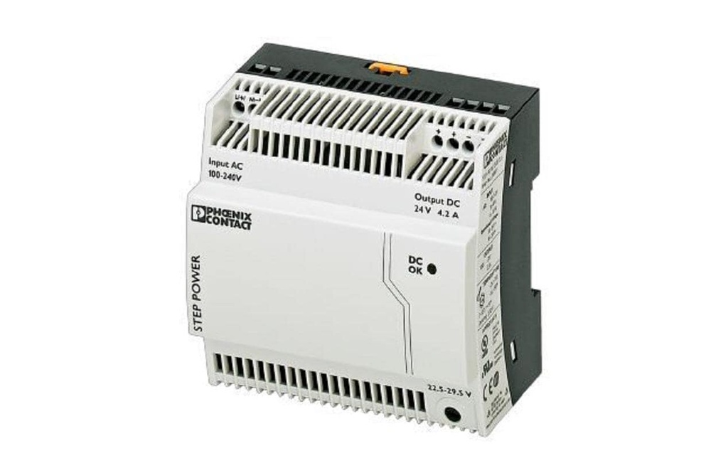 Phoenix Contact Blocs d’alimentation pour rail DIN 100.8 W, 24 V