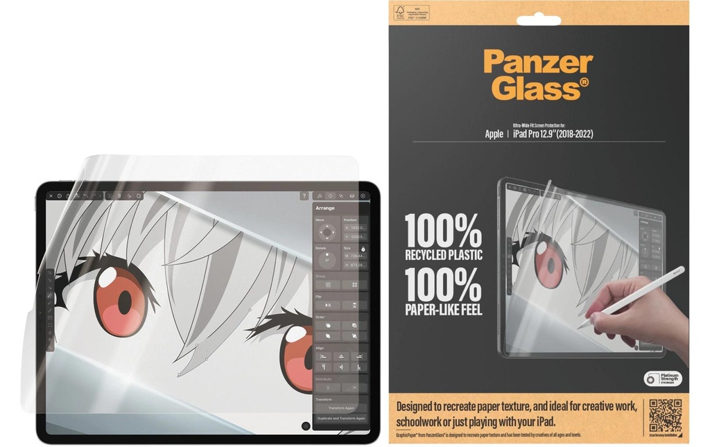 Panzerglass UWF GraphicPaper iPad Pro 12.9 (18-22)