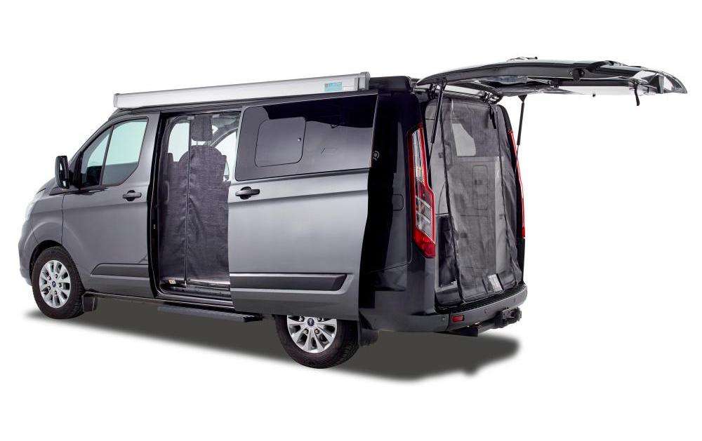 Van Quito Moustiquaire de porte coulissante, fine-mesh, gauche Nissan Primastar