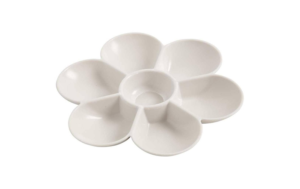 Creativ Company Palette de couleurs Fleur 17.5 cm