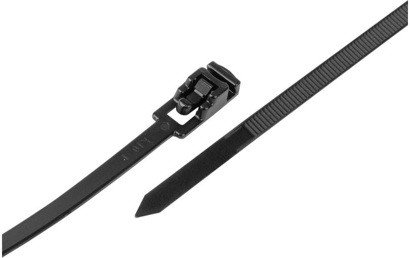 STEFFEN Serre-câble avec Snap-Lock 100 pièces 204.5 mm x 4.5 mm