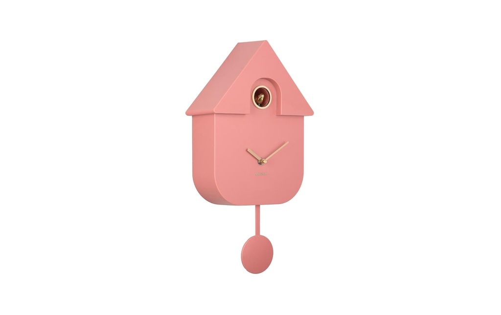 KARLSSON Horloge murale Modern Cuckoo Oro Rose Than
