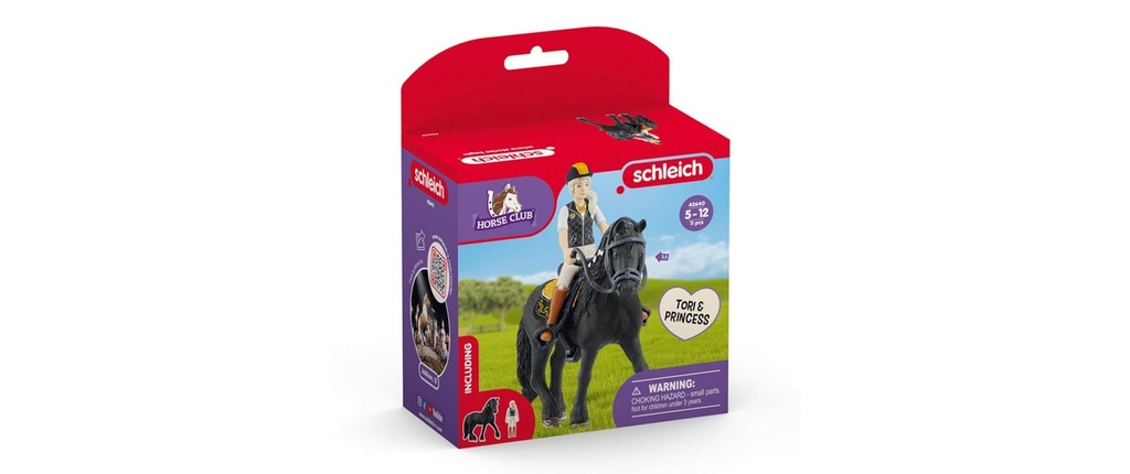 Schleich Ensemble de pions Horse Club Tori & Princess