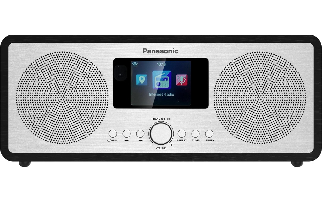 Panasonic Radio DAB+ RF-D40EG-K Argenté